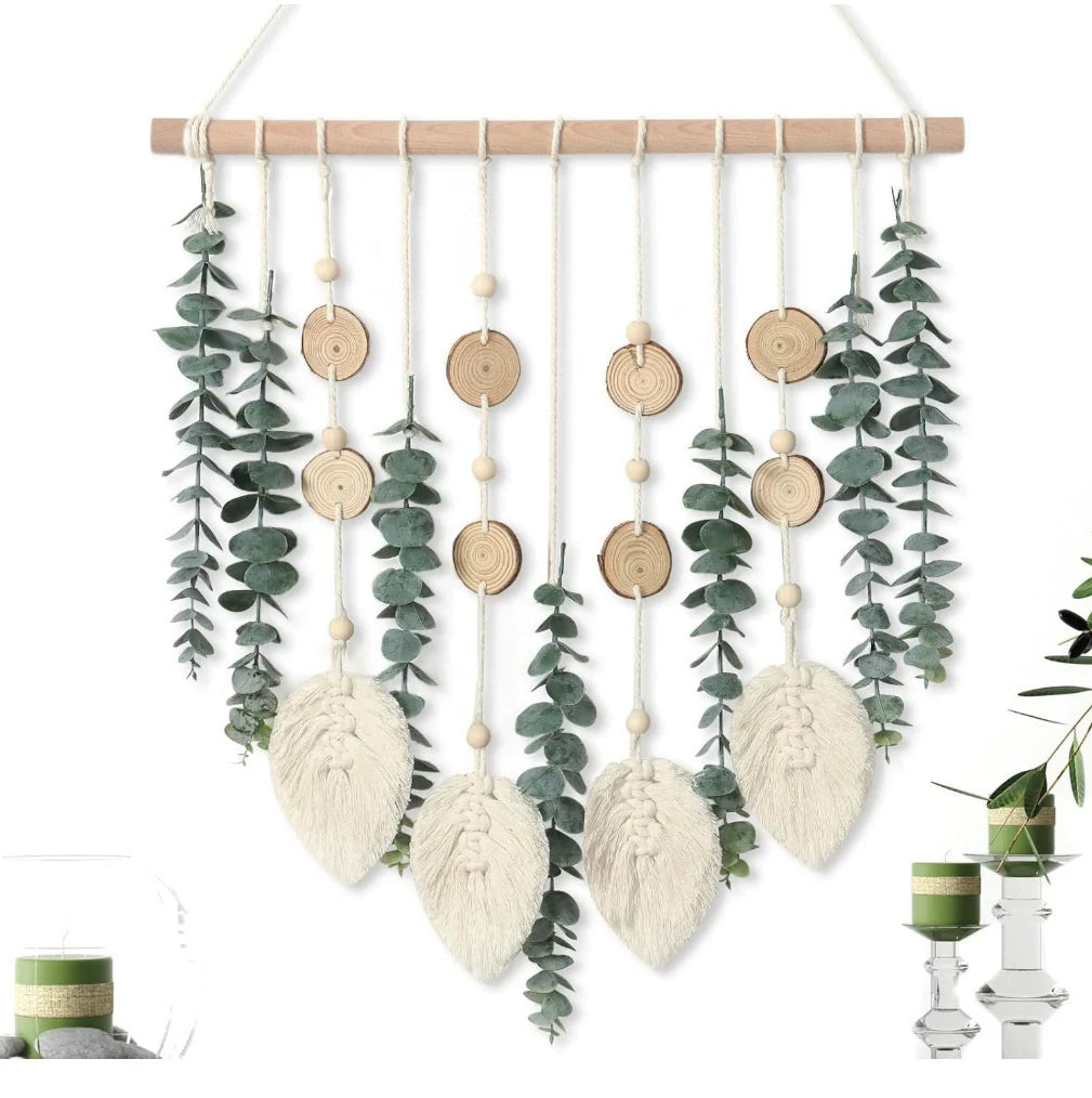 Handmade Eucalyptus Wall Hanging