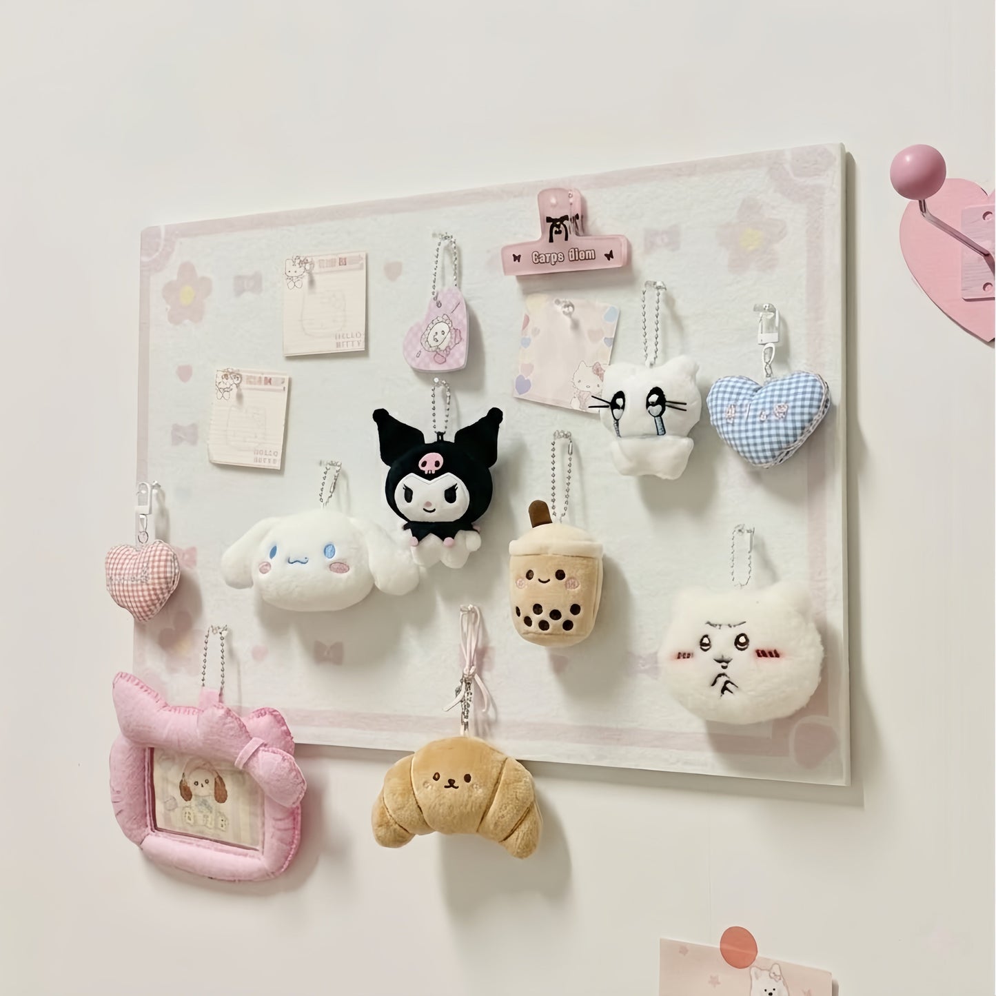 Kawaii Cartoon Large Felt Bulletin Board