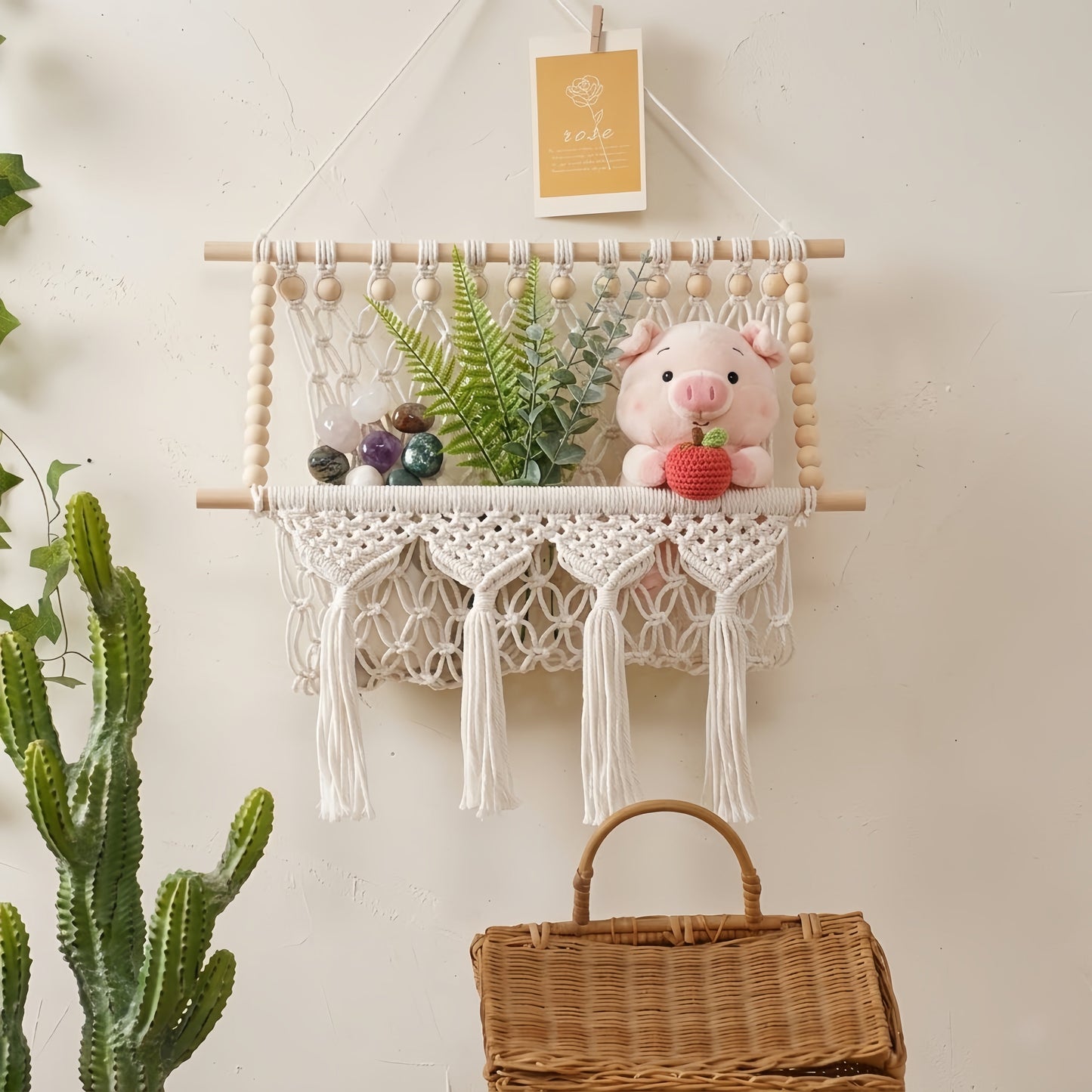 Boho Chic Macrame Wall Hanging