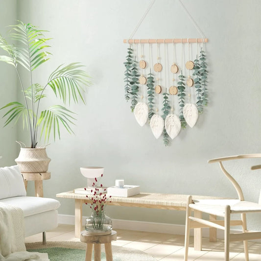 Handmade Eucalyptus Wall Hanging