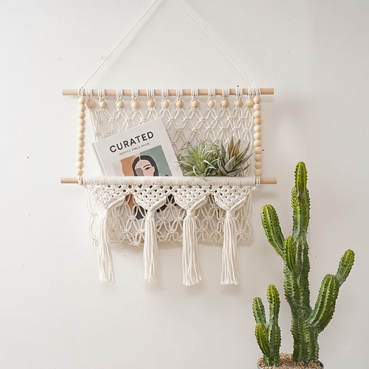 Boho Chic Macrame Wall Hanging