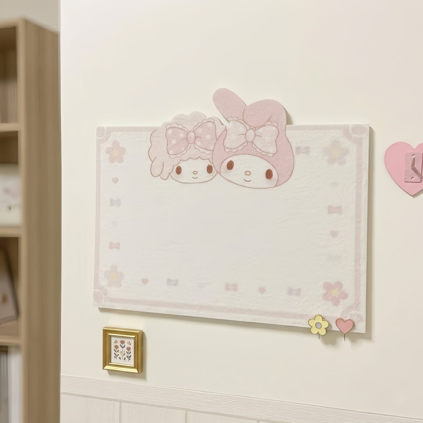 Kawaii Cartoon Large Felt Bulletin Board